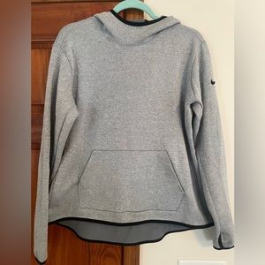 Nike Cowl Neck Sweatshirt, Size XL, Gray Women’s